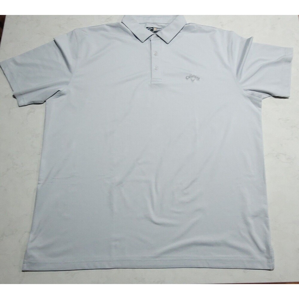 Callaway Polo Opti-Dri Golf Performance Gray NWOT 2XL - Picture 2 of 12